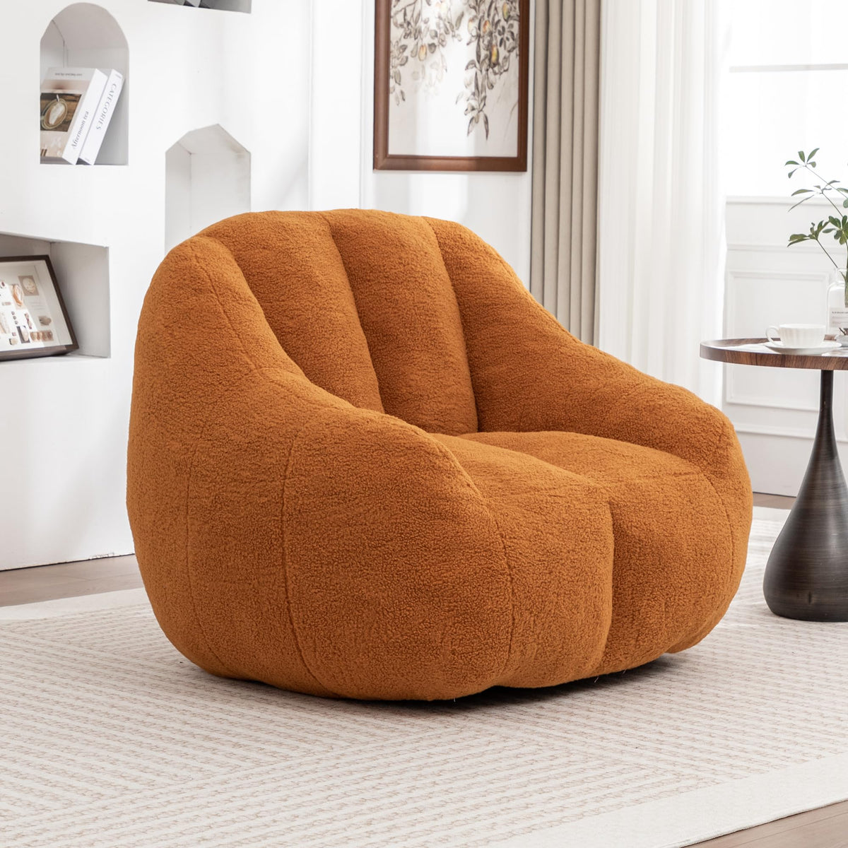 Yellow Memory Foam Bean Bag Chair C414