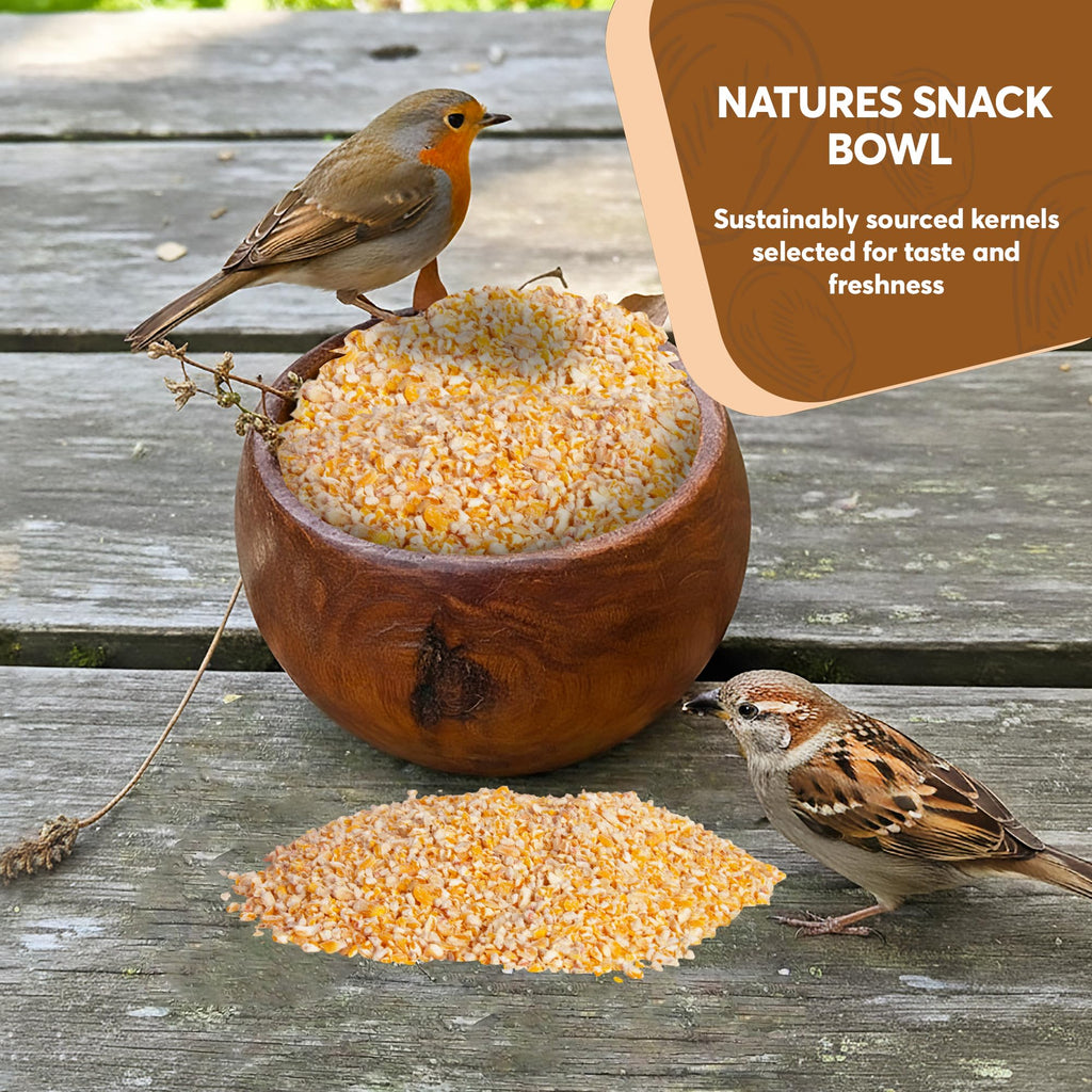 Cracked Corn 20 lb Bird Seed & Wildlife Feed D53821
