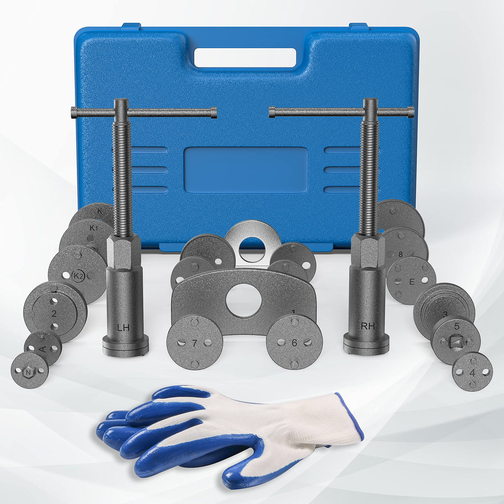 Disc Brake Caliper Wind Back Tool and Piston Compression Set 26 Pieces F778987